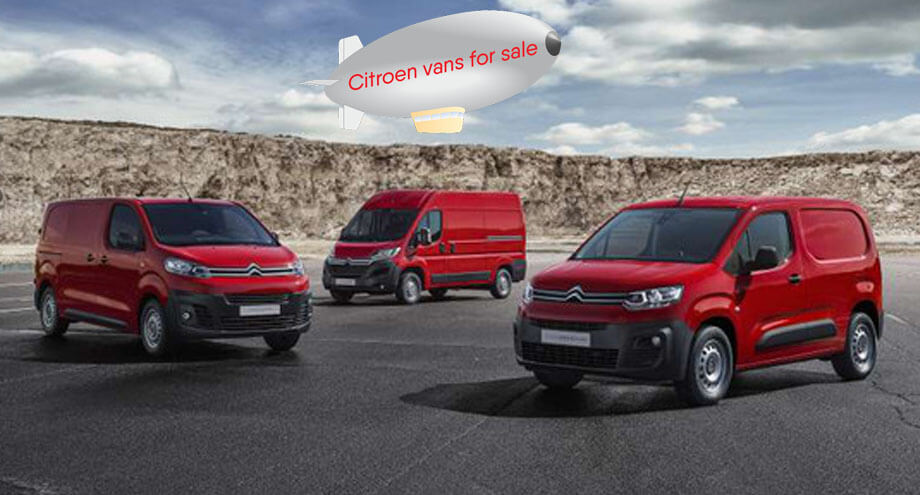 Citroen vans for sale - New van deals for everyone's requirements