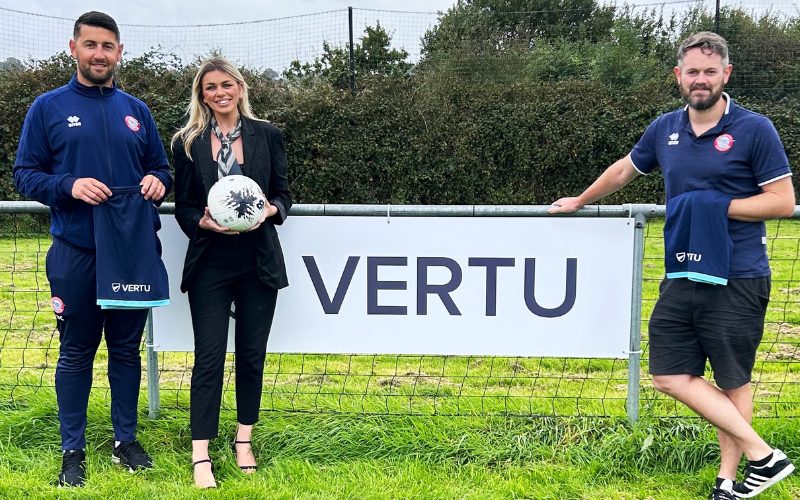 Vertu Motors Announces Partnership with Yeovil's Westland Sports Football Club