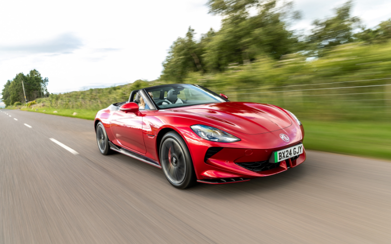 MG Cyberster Named  'Best Sports Car' at The British Motor Show