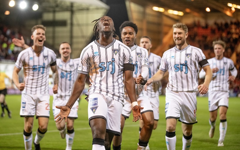 Dunfermline Athletic Celebrate New Stand Launch With First Win