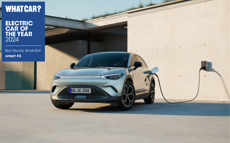 Smart #3 Crowned What Car? Best Electric Small SUV