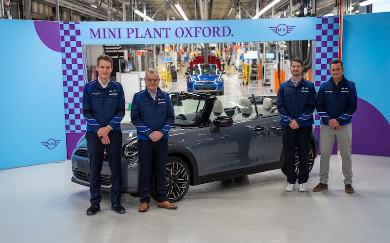 Convertible Production Returns To Oxford MINI Plant