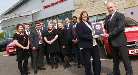 Manager makes a return to award-winning Vauxhall dealership
