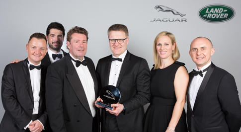 Farnell is Jaguar's Top Retailer of the Year