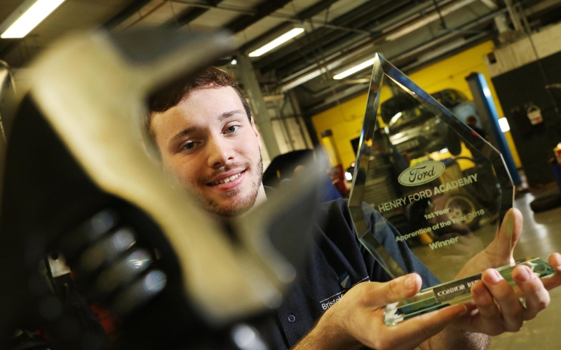 Cheltenham Ford technician named 'Apprentice of the Year'