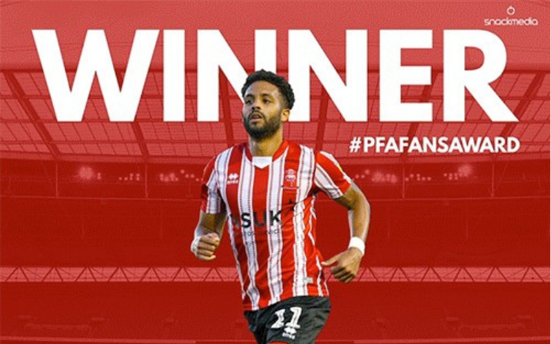 Lincoln City's Bruno Andrade Wins League Two