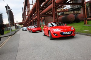 Mazda MX-5 parade breaks record
