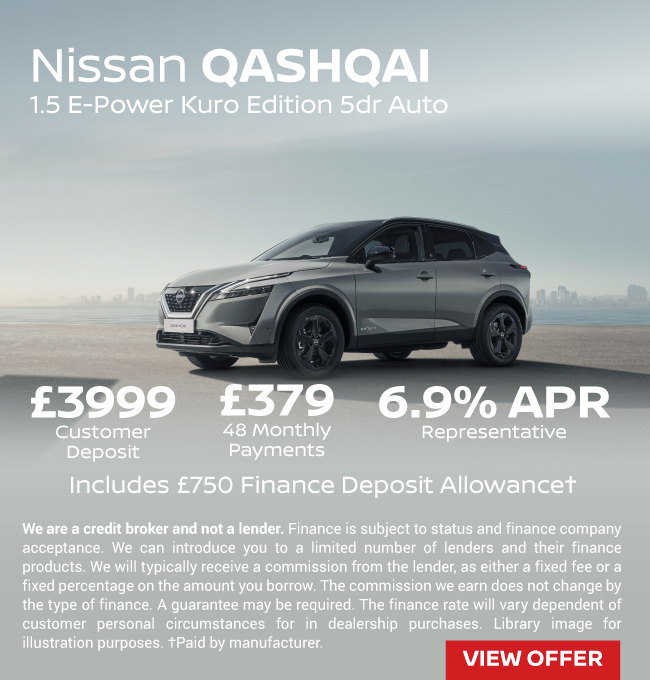 new qashqai finance deals