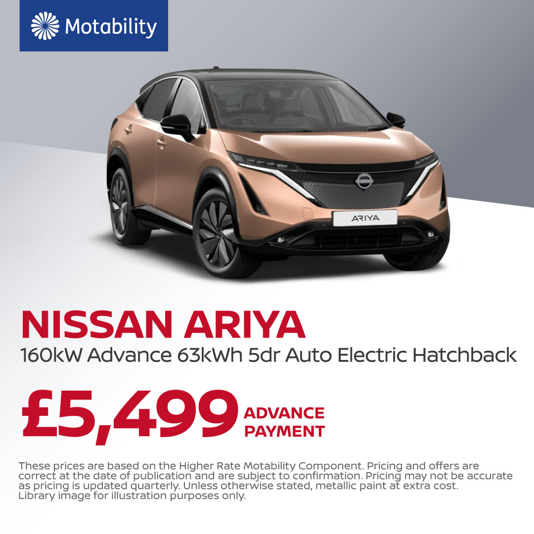 nissan motability cars available