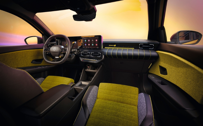 Renault 5 E-Tech interior cabin