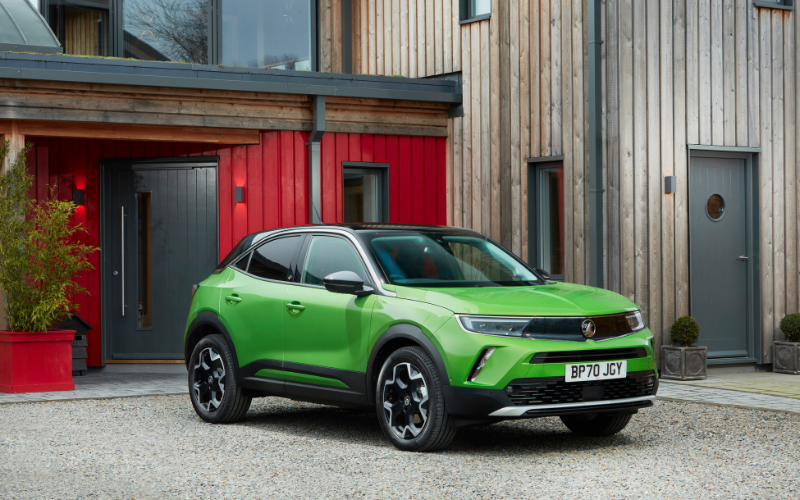 Vauxhall Mokka in Iconic Green