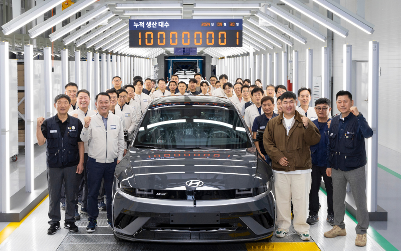 Hyundai Reaches Milestone of 100 Million Vehicles Made Globally