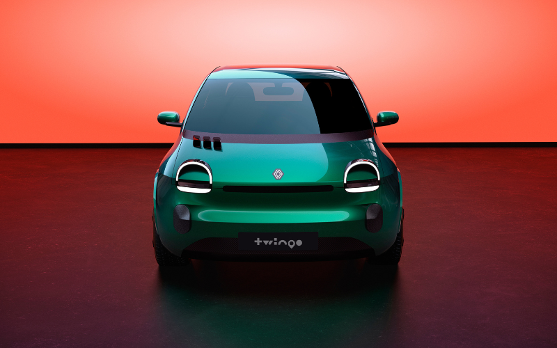 Renault Twingo E-Tech prototype front image