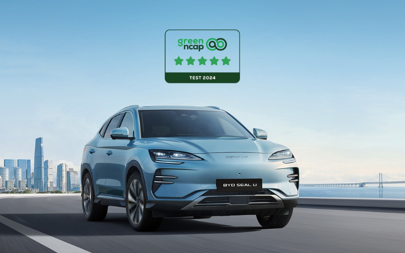 BYD Seal U DM-i Awarded Five Stars in Green NCAP Test