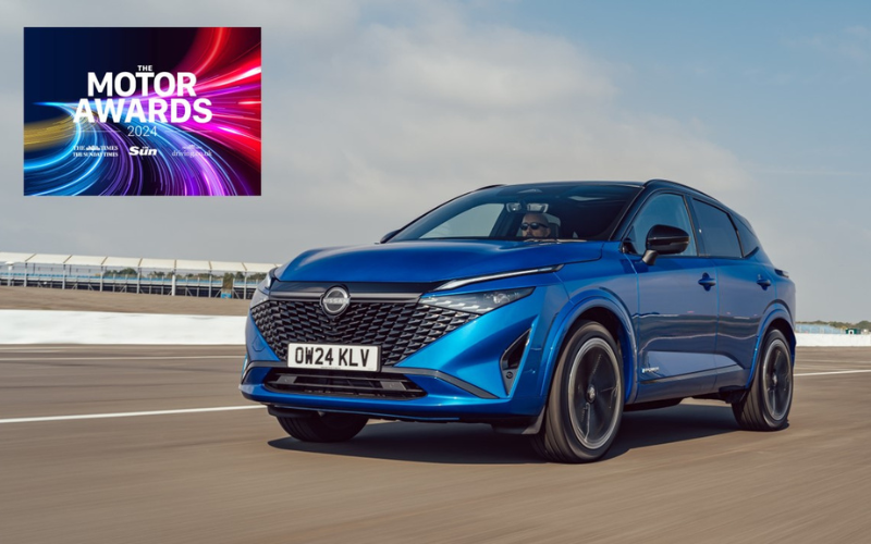 Nissan Qashqai with e-POWER wins Best Powertrain award