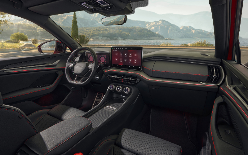 Skoda Kodiaq interior cabin image