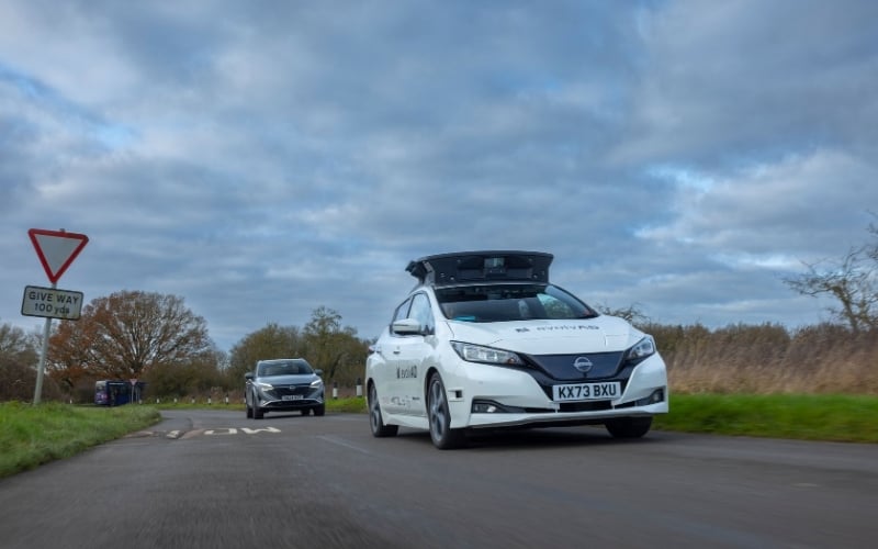 Nissan Helps Completes Large Scale Autonomous Driving Project