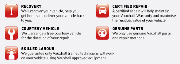 Vauxhall Approved Bodyshops - How Can we Help?