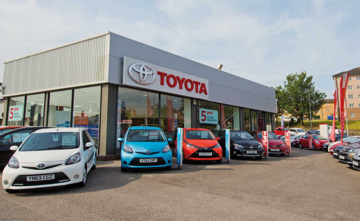 Toyota Chesterfield Toyota Dealers in Chesterfield Bristol Street