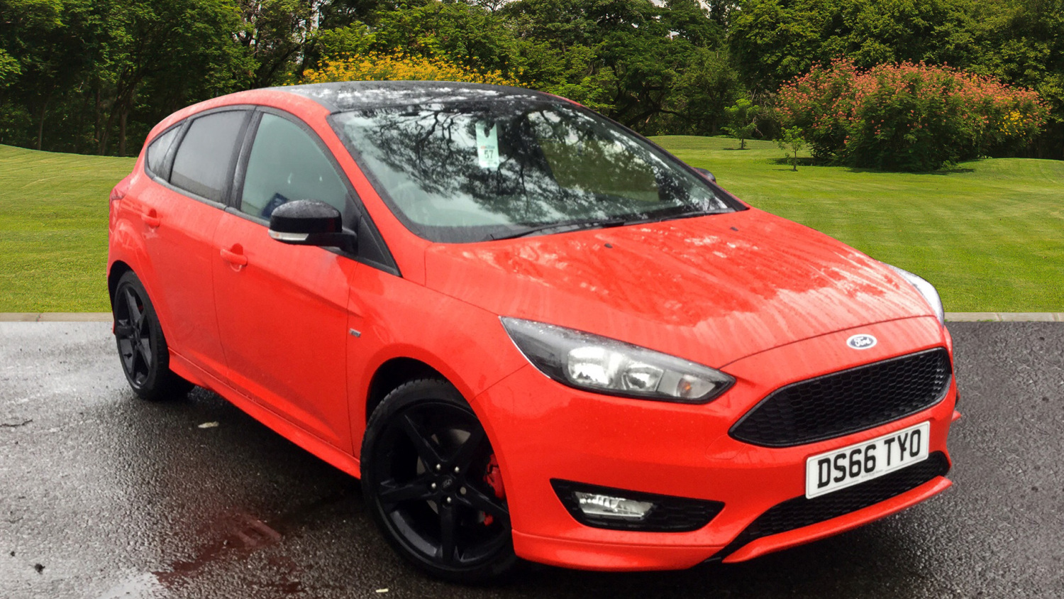 Buy Online Ford Focus 1.5 Ecoboost 182 Zetec S Red 5dr Petrol Hatchback 