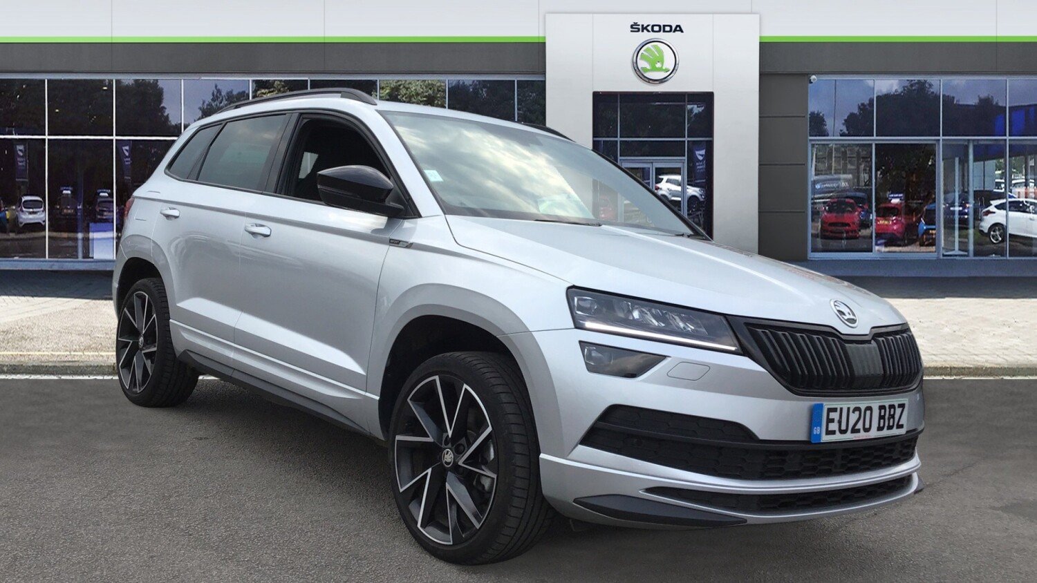 Used SKODA Karoq 1.5 TSI Sport Line 5dr Petrol Estate for Sale ...