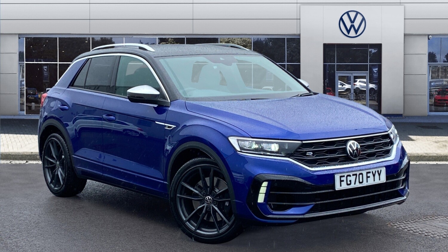 Used Volkswagen T-Roc 2.0 TSI 4MOTION R 5dr DSG Petrol Hatchback for ...