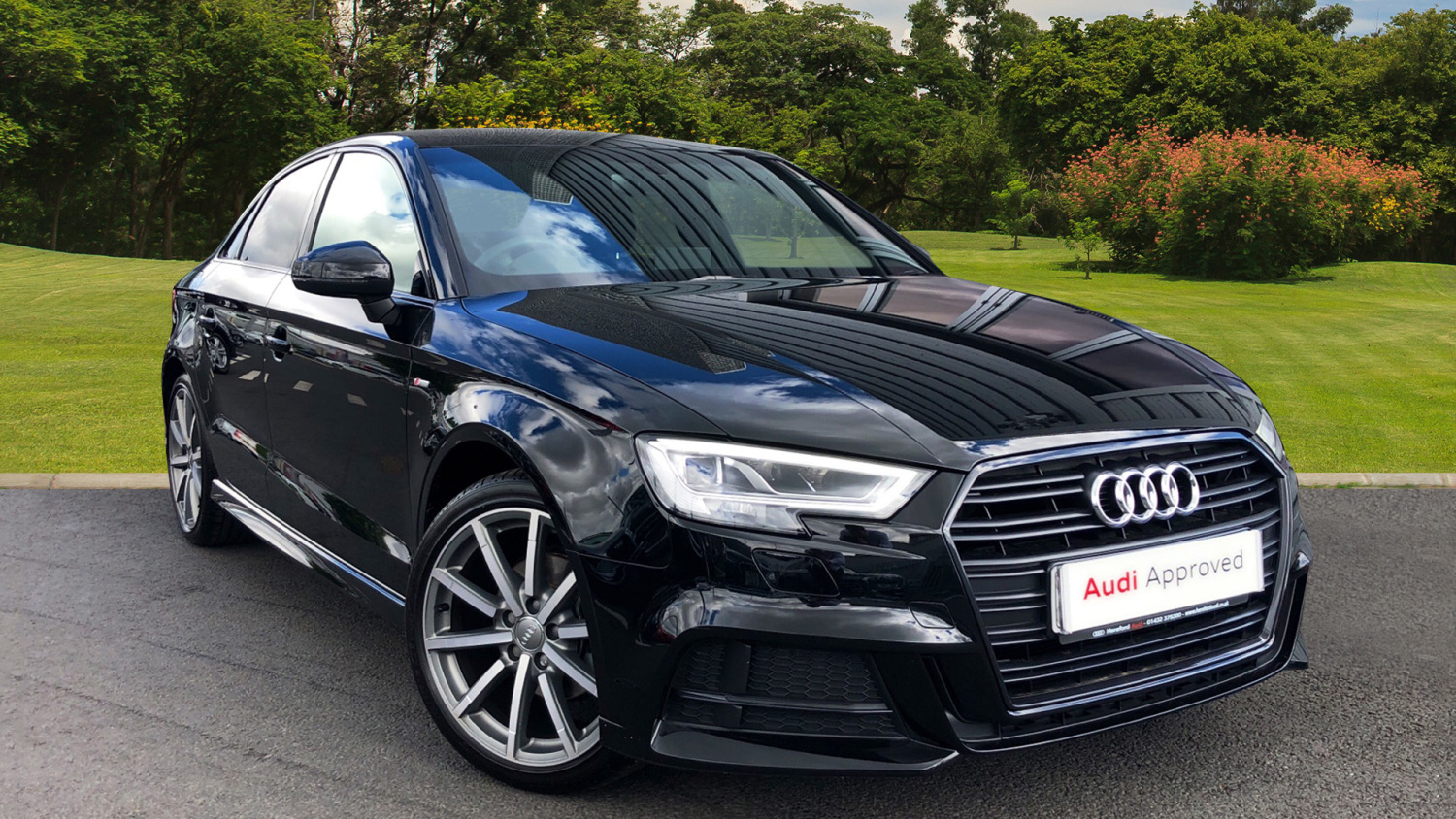 Used Audi A3 1.5 TFSI Black Edition 4dr Petrol Saloon for Sale ...