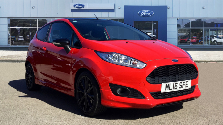 Buy Online Ford Fiesta 1 0 Ecoboost 140 Zetec S Red 3dr Petrol