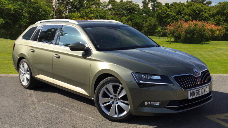 Used SKODA Superb 2.0 TDI CR SE L Executive 5dr Diesel Estate for Sale ...