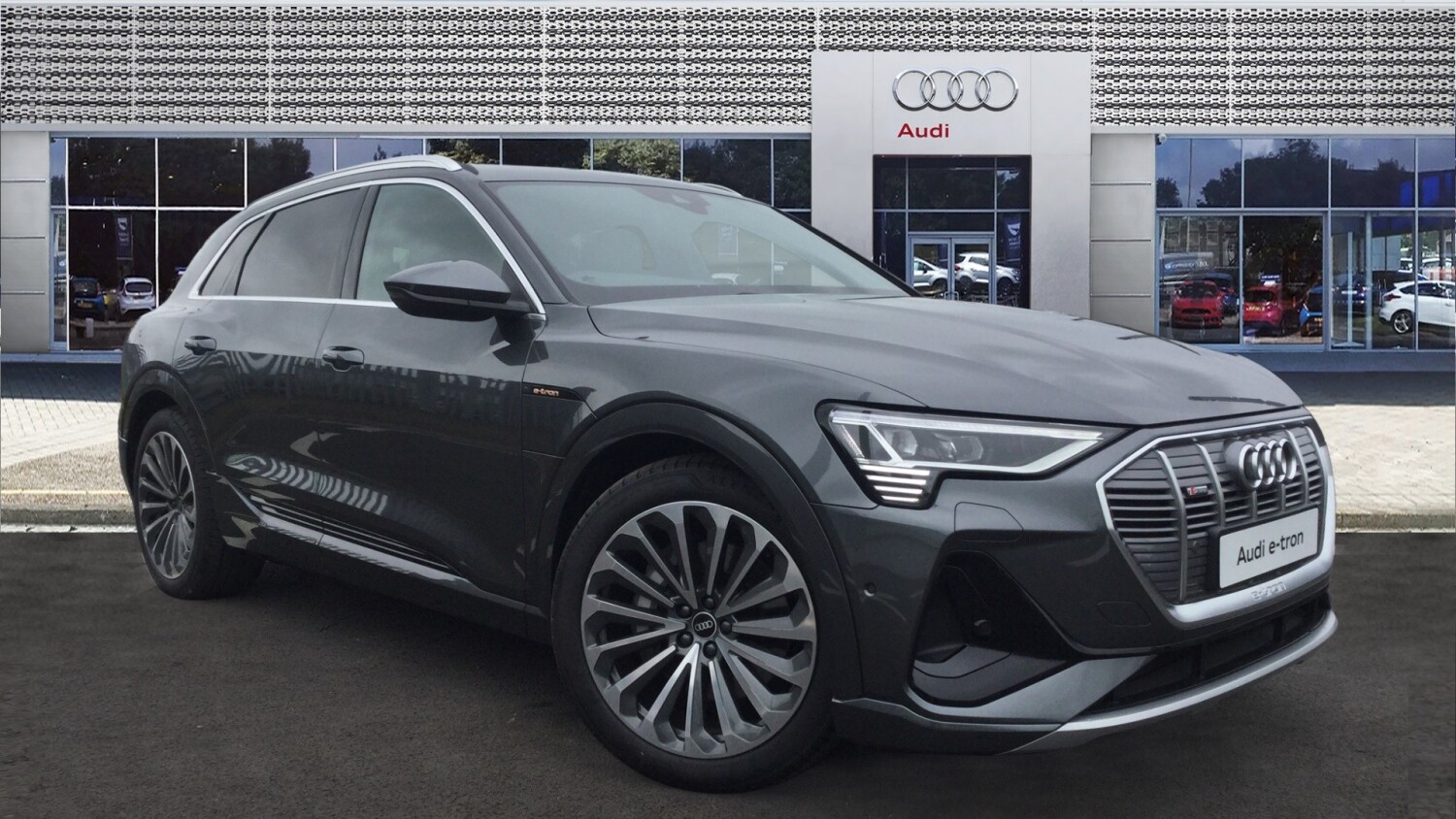 Used Audi e-tron 300kW 55 Quattro 95kWh S Line 5dr Auto Electric Estate ...