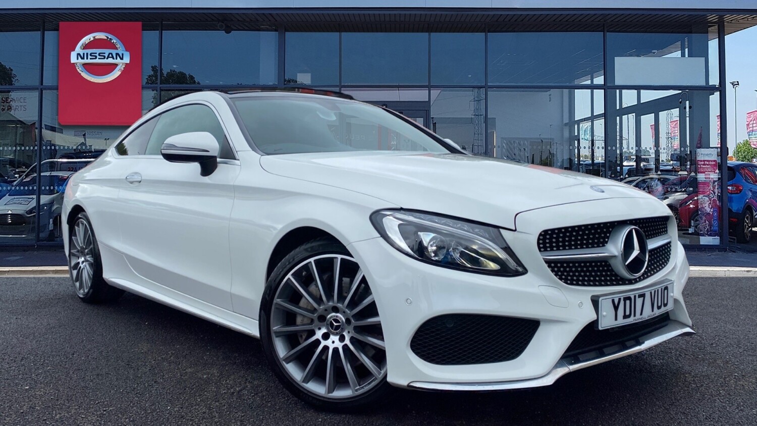 Used Mercedes-Benz C-Class C250d AMG Line Premium 2dr Auto Diesel Coupe ...